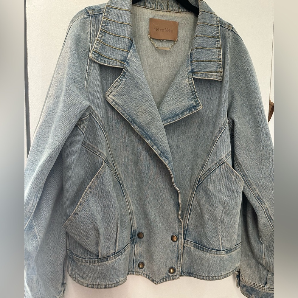 Retroefete denim jacket